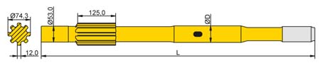 Striking Bar Ingersoll T45